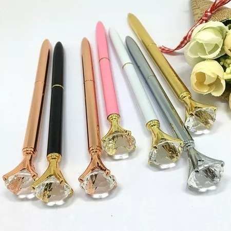 Caneta Esferográfica Luxo Diamante